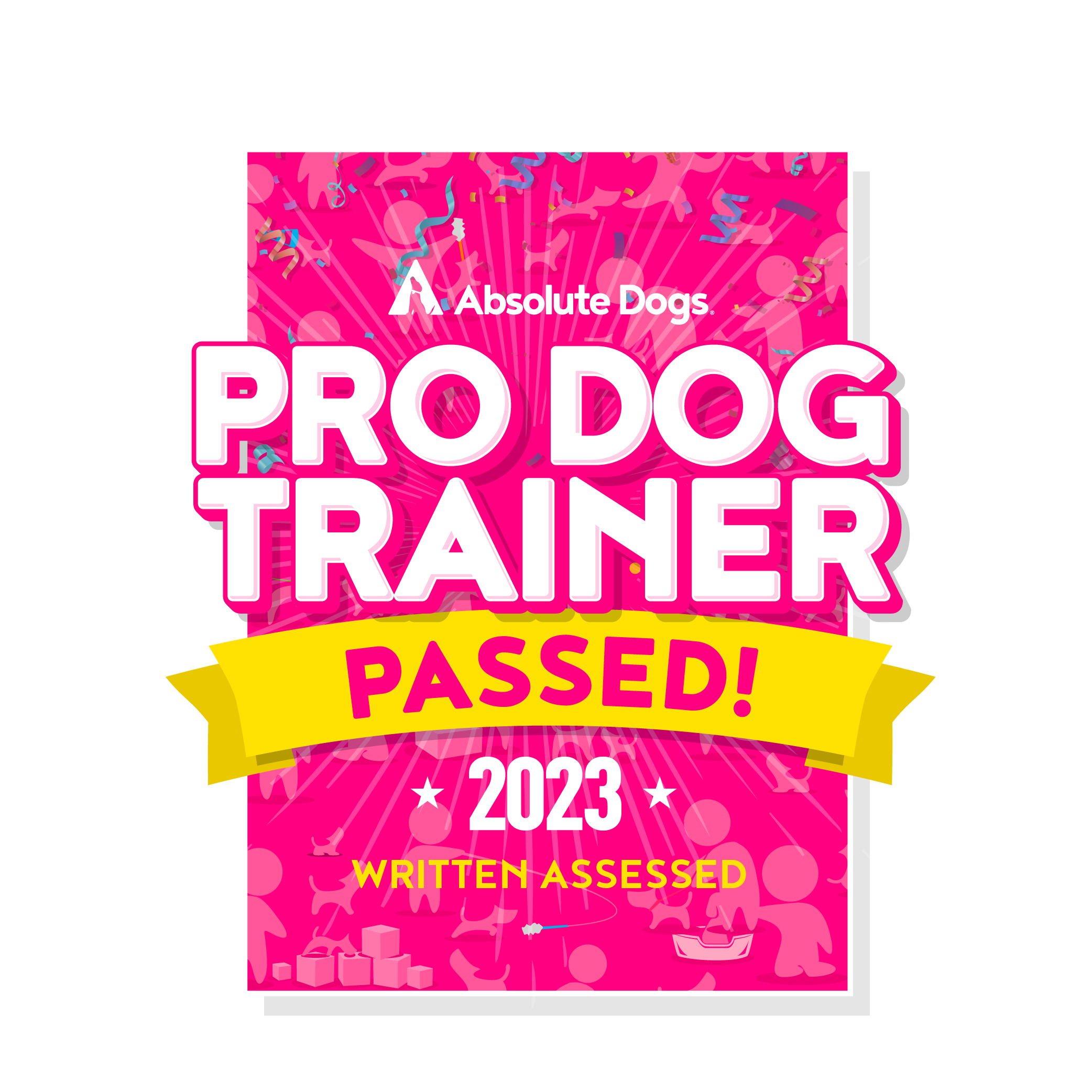 Pro Dog Trainer Logo